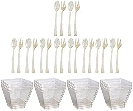 1 Conjunto De Copos Descartáveis De Plástico Copos Descartáveis De Plástico Transparente Copos De Bolo Com Tampas Recipiente Transparente Com Tampa Copos De Aperitivo