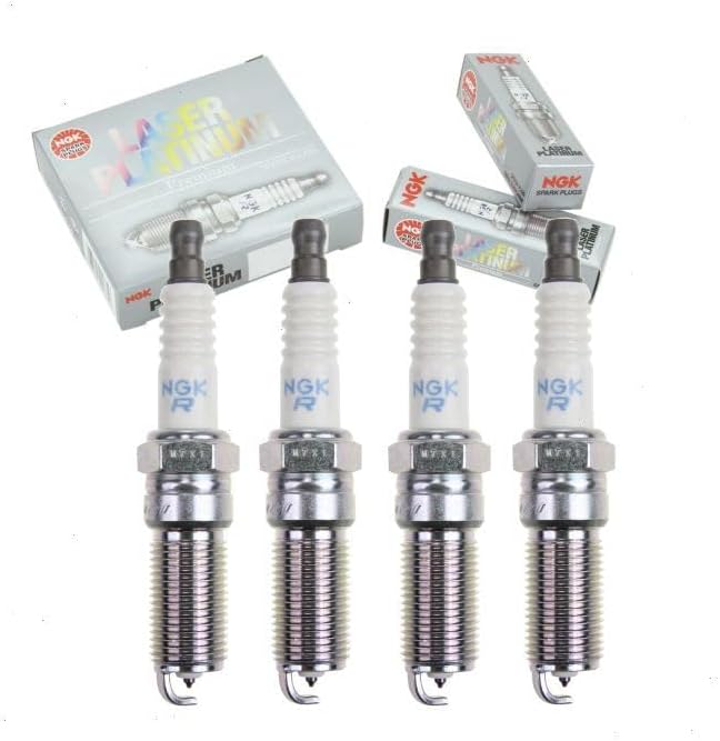 NGK LTR7CP13 Laser Platinum Spark Plug (94862 Laser Platinum), 4 Pack