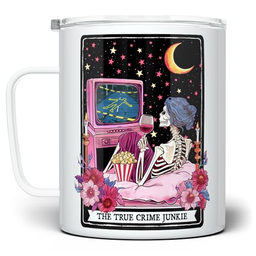 Vaso térmico aislado True Crime 12oz miniatura 1