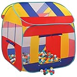 Carpa de Juegos con 550 Bolas, ShGaxin Carpa Jardin, Carpas para Exteriores, Carpas para Fiestas, Carpa para Auto, Carpas Plegables, 123x120x126 cm
