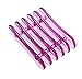 LASSUM 2 Pcs Nail Art Craft UV Gel Brush Polish Pen Rest Plastic Holders Stands for Holding 5 Separate Brushes