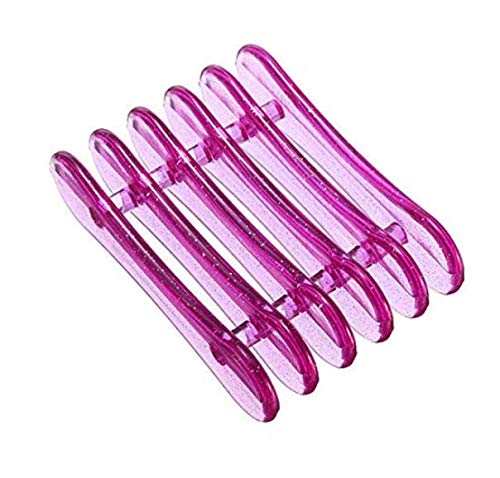 2 Pcs Nail Art Craft UV Gel Brush Polish Pen Rest Plastic Holders Stands for Holding 5 Separate Brushes