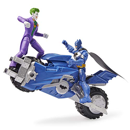 Bizak DC Batman Batmoto con 2 personaggi da 10 cm