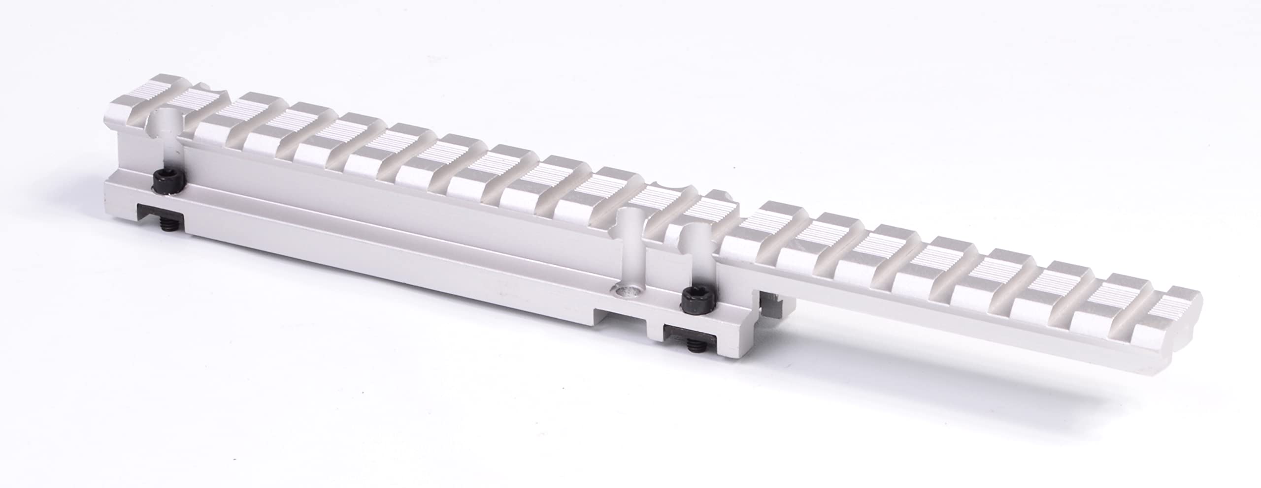 Hammers Stainless Silver Scope Base Rail Mount Weaver Style for Anaconda Python Taurus 689 6" 8" Vent Rib Barrel Revolver