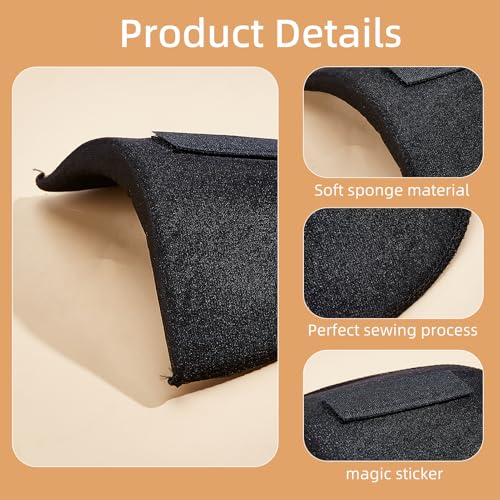 Épaulettes intégrées en mousse douce pour blazer et costume - 5