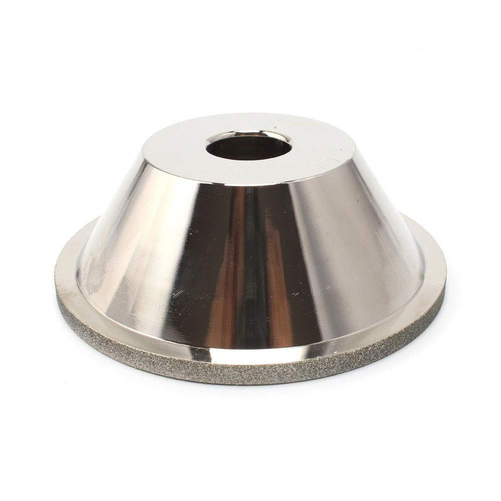Meule, 1 Pièce de 100 Mm de Galvanoplastie, Meule Diamantée, Cercles de Meulage Pour Fraise En Alliage, Outil D'Affûtage, Accessoires de Meuleuse/A/240 Grit