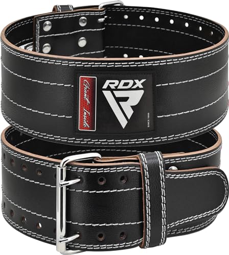 RDX 4” Cintura Palestra Sollevamento Pesi, Vacchetta Pelle...