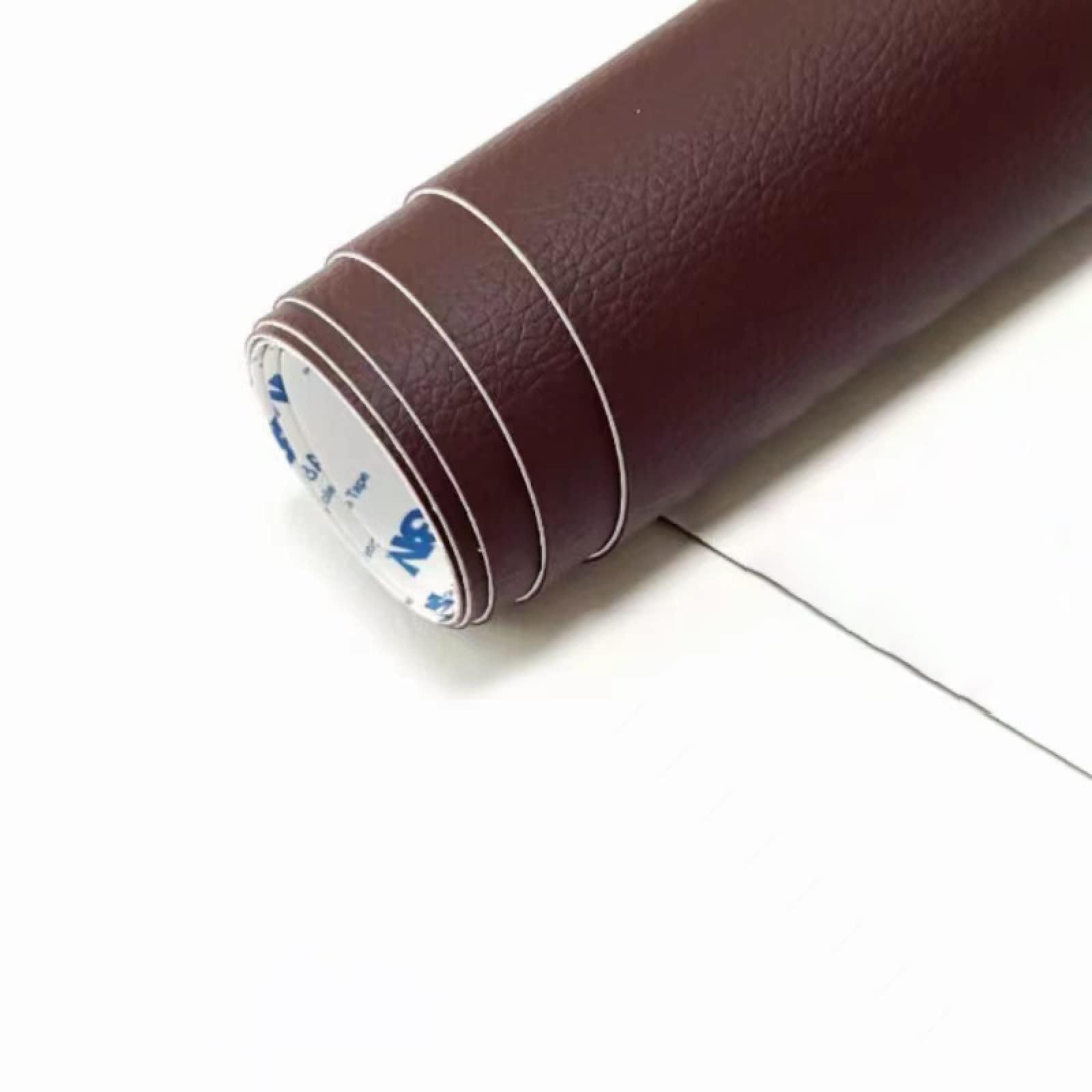 Toppa Autoadesiva In Ecopelle PU 18x18cm Viola - Per Riparare Divani, Sedili Auto E Sofà - Foto 5