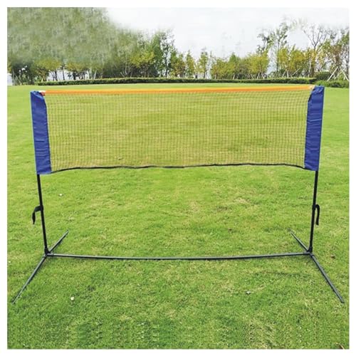 Supporto Portatile per Rete da Tennis con Mazza da pallavolo - Perfetto per allenamenti e attività Sportive Indoor/Outdoor, Leggero e Facile da Montare.