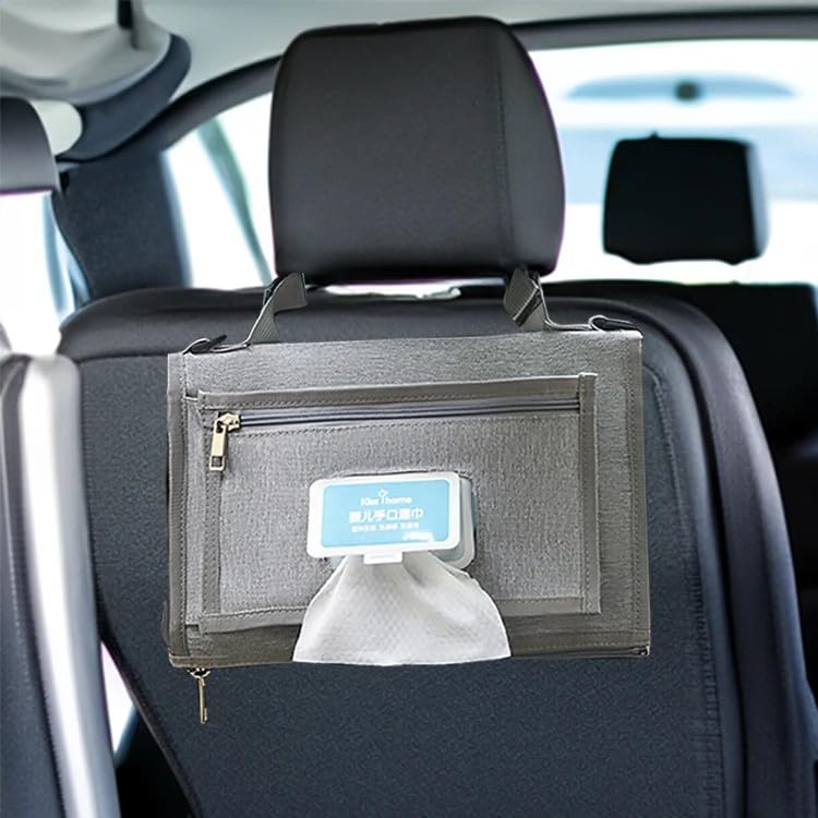 Miniatura 8 de Cambiador de bebé Cambiador de viaje portátil Alfombrilla de cubierta para cochecito de bebé Asiento de coche (gris)