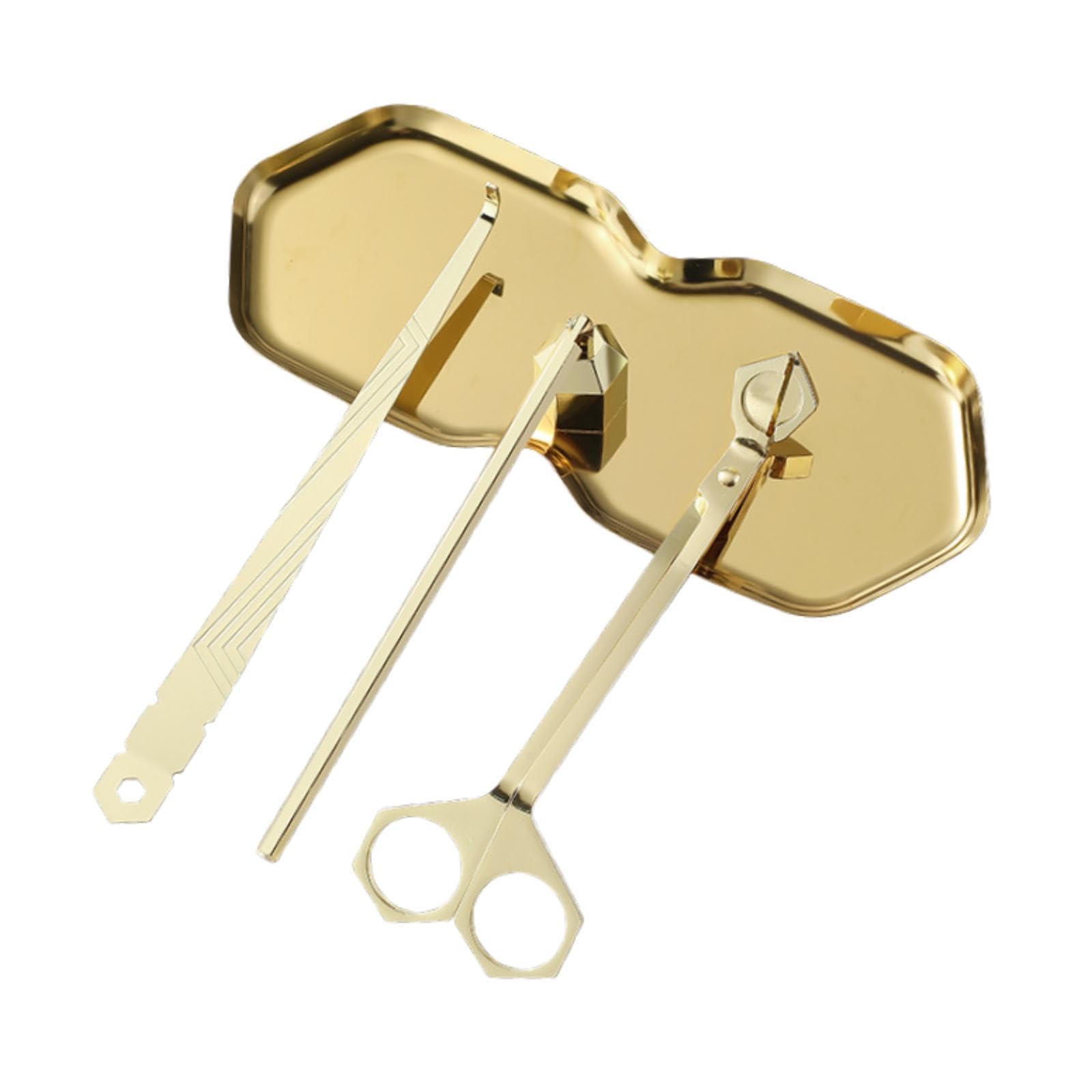 4 in 1 Candle Tool Kit Decoration Portable Reusable Candle Wick Dipper Tools Gold | Home & Garden | Home D?©cor | Candle Holders & Accessories