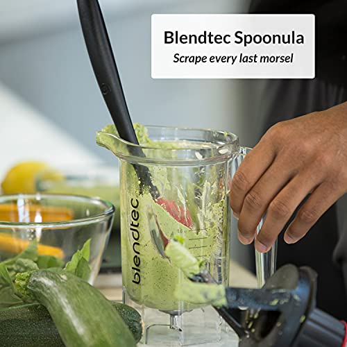 Blendtec Classic 575 Blender Wtih Wildside+ Jar (96 Oz) And Spoonula Spatula Bundle, Professional-Grade Power, Self-Cleaning, 4 Pre-Programmed Cycles, 5-Speeds, White #TOP3