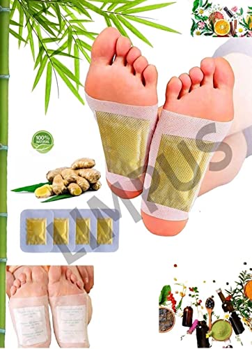 LIMPUS Health Care System Cleansing Detox Foot Pads Foot Patches Pain Free Foot Pads for Stress Relief Sleep – (40 pads)