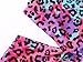 Dvenki Fashion Swimsuit for Teen Girls Colorful Leopard Cheetah Bathing Suit Size 12