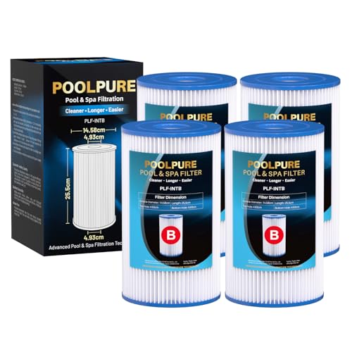 POOLPURE Type B, lot de 4