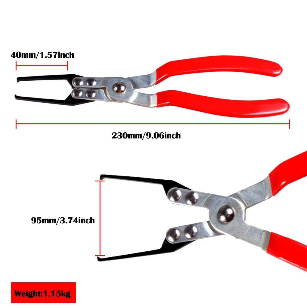 Relay Puller Pliers Car Puller Plier Multifunction Disassembly Clamp Car Fuse Puller Auto Relay Clamp Puller for Removing relays Fuse on Vehicles