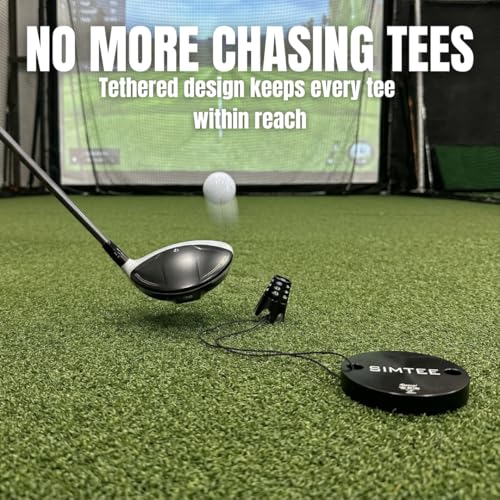 Against The Grain Golf Tees with Tether