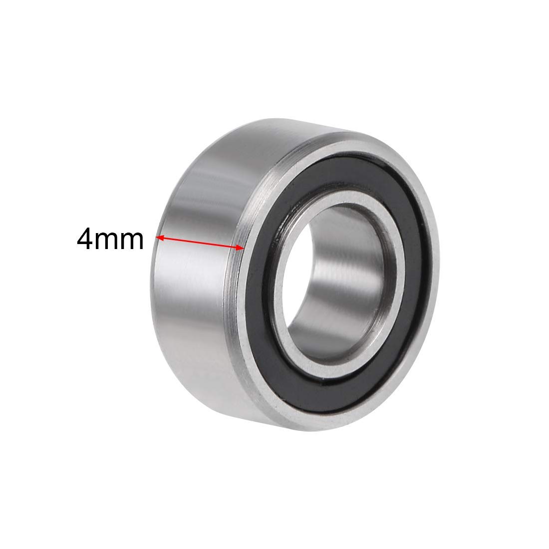 Roulement à Billes à Bride MF105-2RS – 5x10x4mm, Double Joint, 10 Pièces Pour Outils Et Petits Moteurs - 7