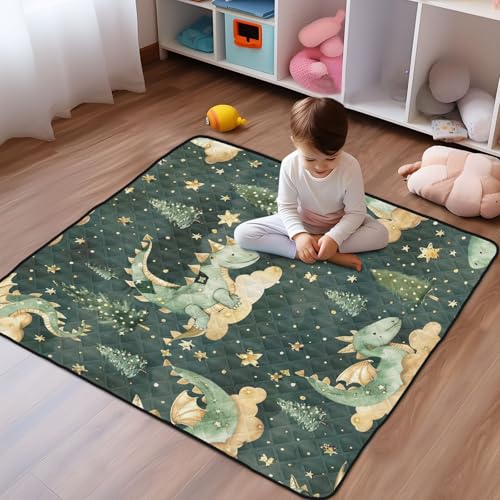 Tapis de jeu bébé imperméable pour éviter les glissades au sol - 7
