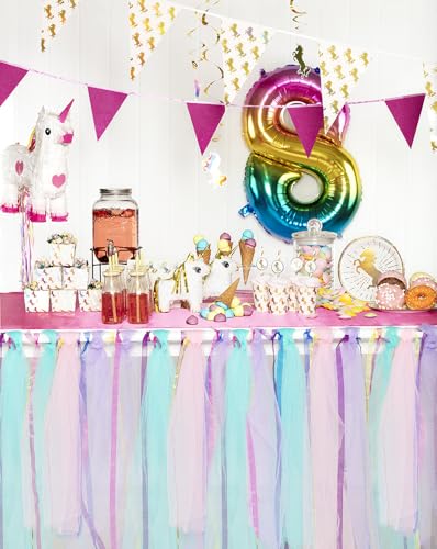 Boland - Pinata Einhorn, Hängedeko, Dekoration für Geburtstag, Mottoparty und Karneval