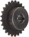 Martin Roller Chain Sprocket, Hardened Teeth, Bored-to-Size, Type B Hub, Single Strand, 35 Chain Size, 0.375" Pitch, 25 Teeth, 0.75" Bore Dia., 3.194" OD, 2" Hub Dia., 0.168" Width