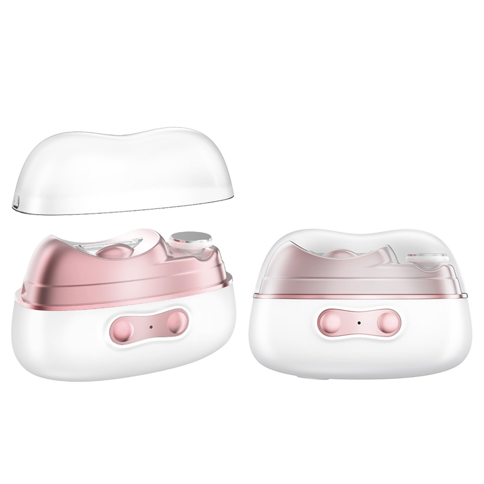 Elektrische Nagelschere für Nägel, USB, wiederaufladbar, automatisch, mit Feile und Gellampe, für Senioren und Kinder