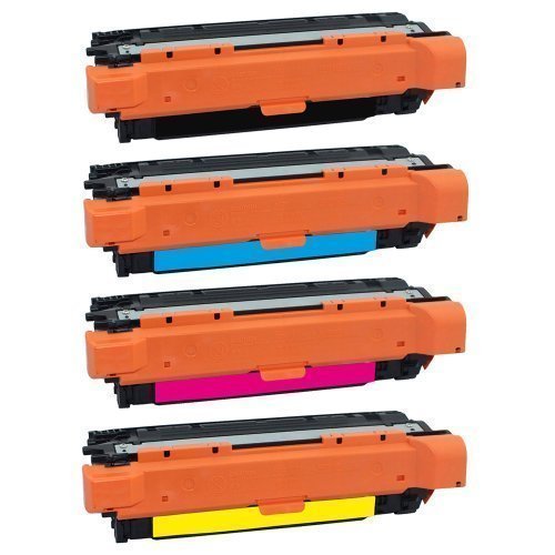 Toner Eurotone pour HP Color Laserjet CP5225 et CP5220 pack de 4 cartouches remanufacturées