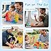 Anbalulu Magnetic Building Tiles, 134PCS Large Magnet Building Set,Magnetic Blocks, 3D STEM Stacking Toys, Magnets Toy for Kids Boys Girls