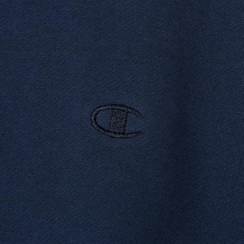 Champion スウェット 長袖 ワンポイントロゴ刺繍 リラックスフィット ドロップショルダー フレンチテリー クルーネックスウェットシャツ C8-A023Z の商品画像 1