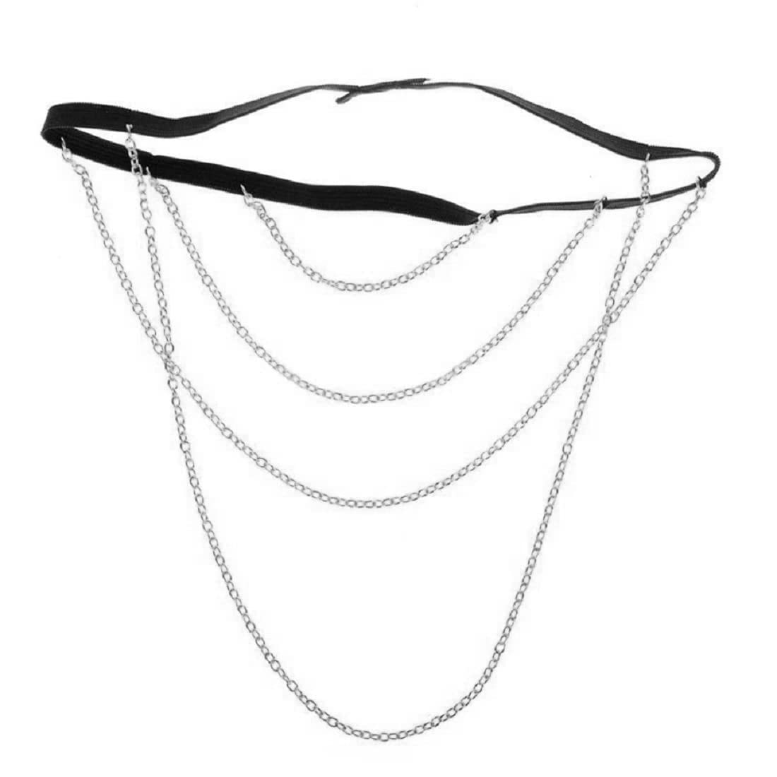 Town Of Trinkets Multi Tassel Celebrity Thigh Chain Silver Leg Chain Jewelry for Women Girls (B0BC111B9D) Amazon Price History, Amazon Price Tracker