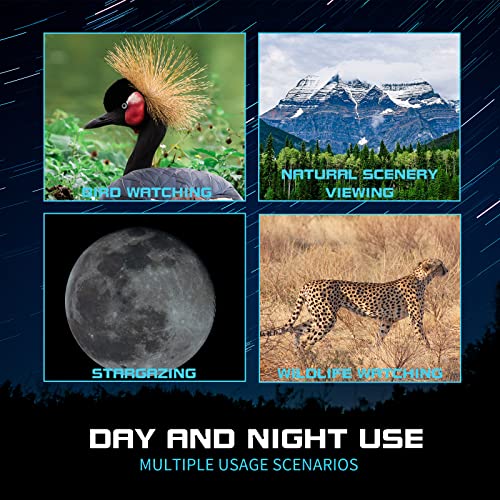 Luxun Telescope For Adult Astronomy Professional Beginner Kid 5-7 8-12 Refractor Telescope Super Telephoto Space Astrophotography Telescope For Viewing Planets High Powered Powerful Telescope #TOP4