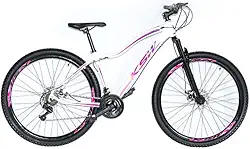 Bicicleta Bike Aro 29 MTB Alumínio KSX E KSW 21V Marchas Index Cabeamento Interno Feminina