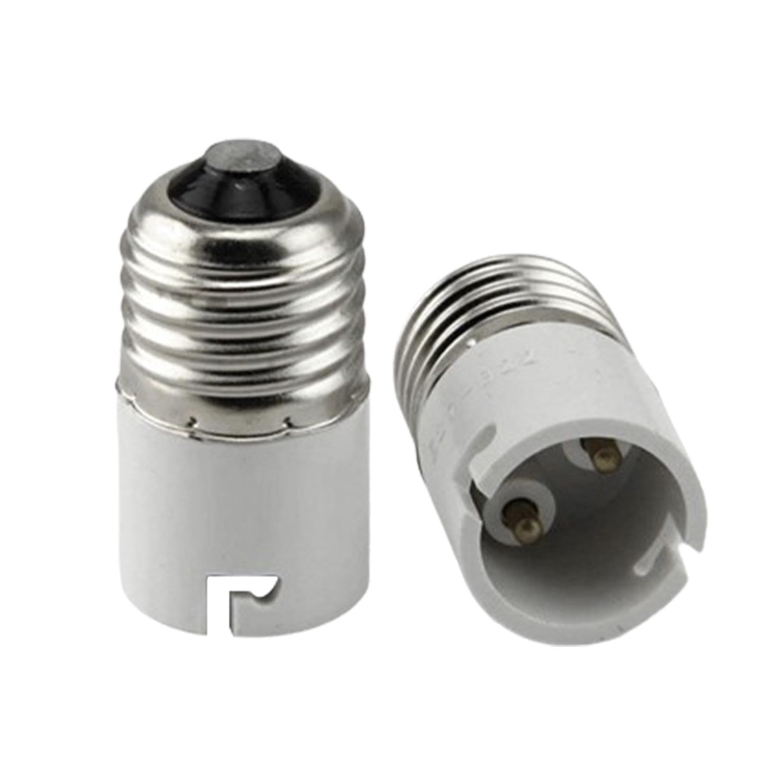 E27 à B22 Convertisseur à douille Adaptateur de base de douille à baïonnette Adaptateur de base