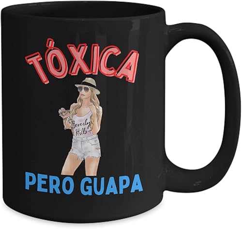 Miniatura 4 de Toxica pero guapa cumpleaños - Taza de café original