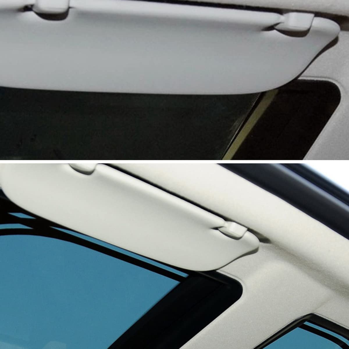 Staffa Per Visiera Parasole Laterale | Per Mini R55 R56 R60 2007-2014, Colore Beige