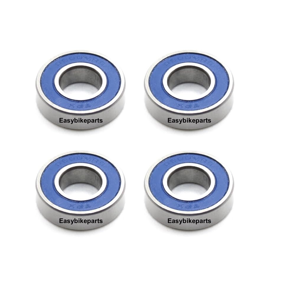 6900 MAX Cartridge Bearing - 10x22x6mm (Pack of 4) | Heavy-Duty Sealed Bearings for MTB Suspension Pivot Points | MAX Technology for High Load Capacity & Durability