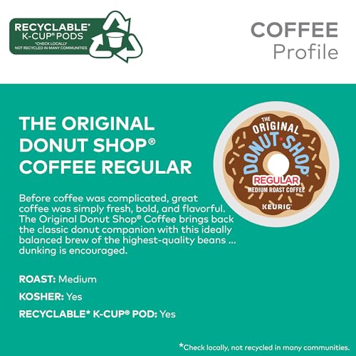 The Original Donut Shop 5000196318 Regular, Single-Serve Keurig K-Cup Pods thumb #3
