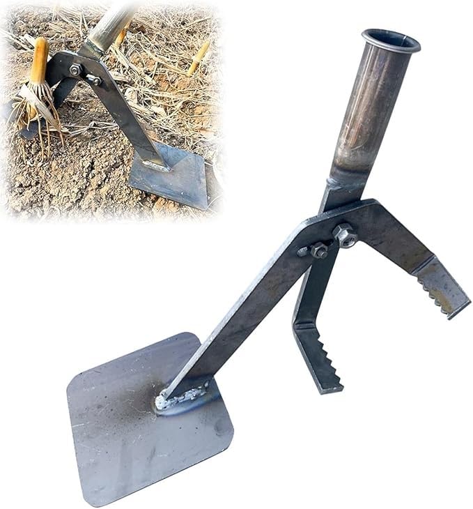 Baumabzieher, strapazierfähig, mit verstellbarem Anti-Rutsch-Griff, Werkzeug zum Herausziehen von Maisstielen und Wurzeln im Garten, Landschaftsbau, Terrasse, Hinterhof
