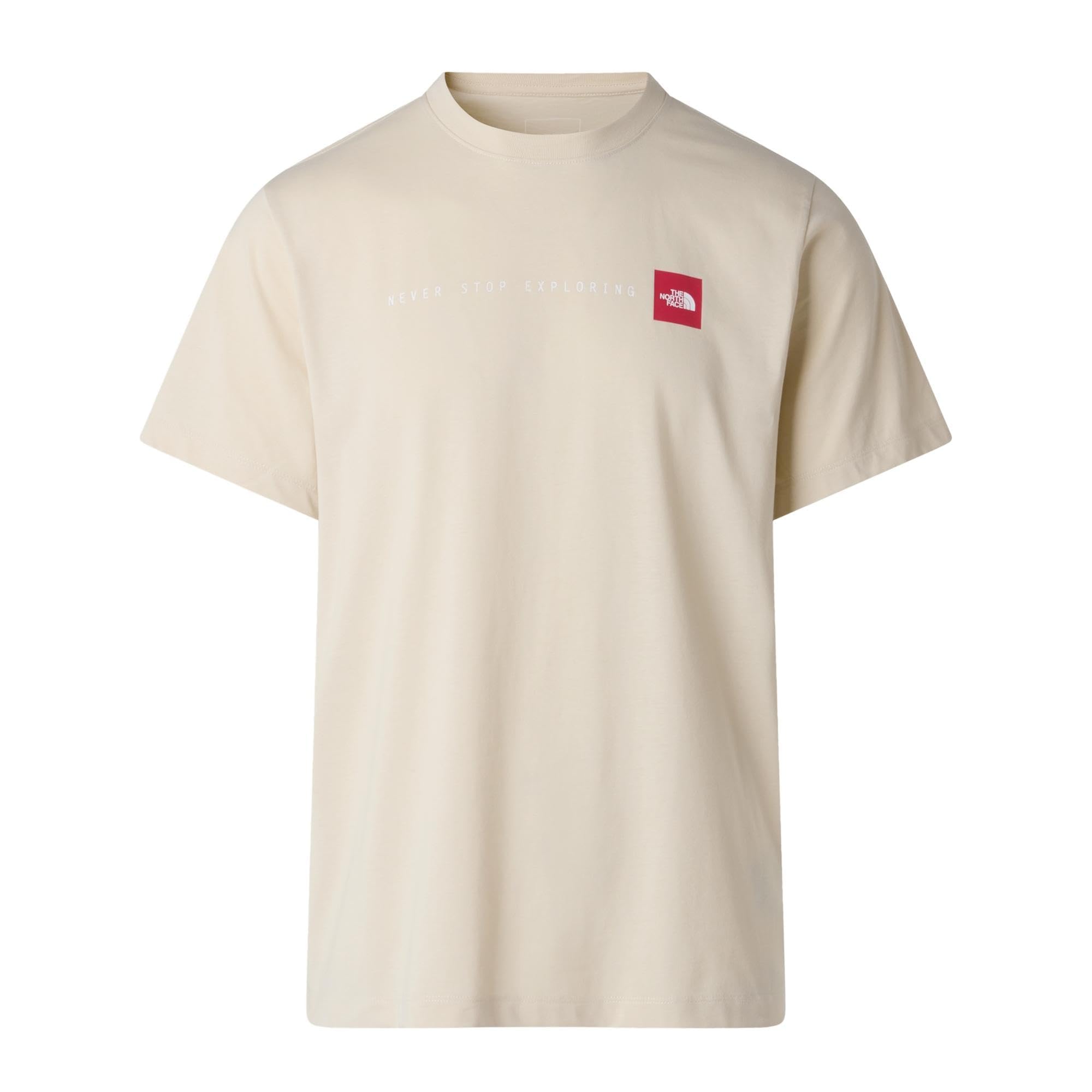 The North Face - Men's Never Stop Exploring Regular Graphic T-Shirt - Desert Stone, L