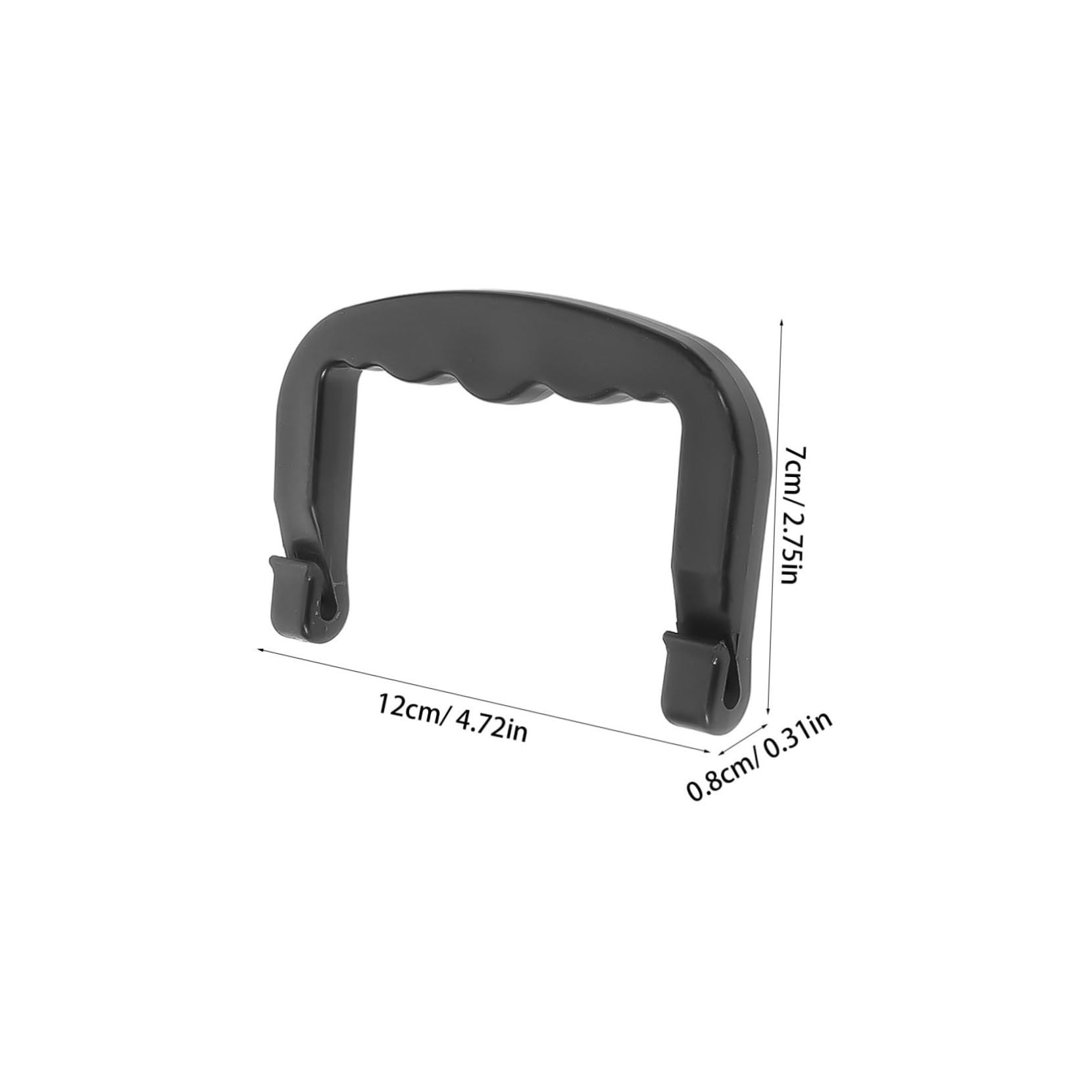 BCOATH 4Pcs Durable Plastic Cage Handles for Easy Lifting Replacement Handles for Pet Carriers Birdcages and Animal Cages Smooth Surface Comfortable to Install