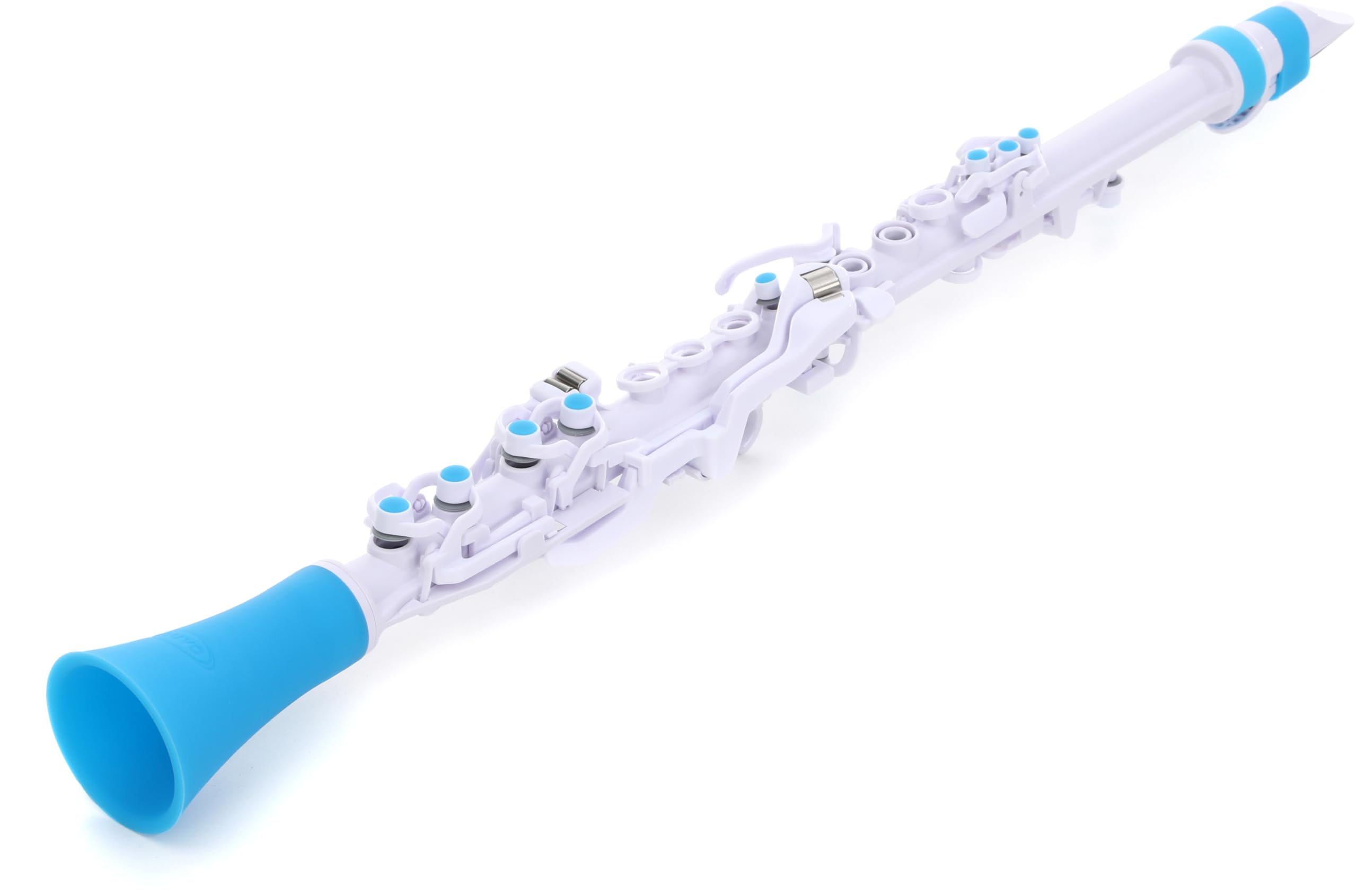 NUVO Clarinéo 2.0, weiß-blau, Standard Set