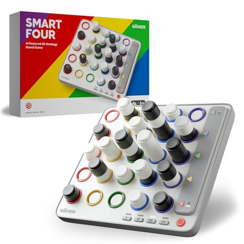 Juego de Mesa GiiKER Smart Four 4 en Línea 3D AI miniatura 1