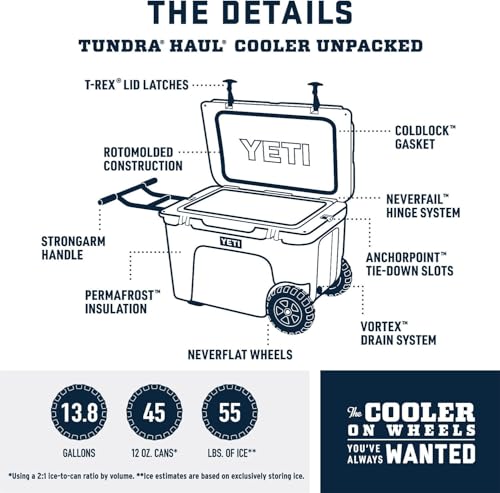 Image of YETI Tundra Haul Portable Wheeled Cooler