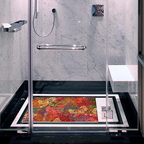 Alfombras de baño antideslizantes antimoho lavables para el hogar 7