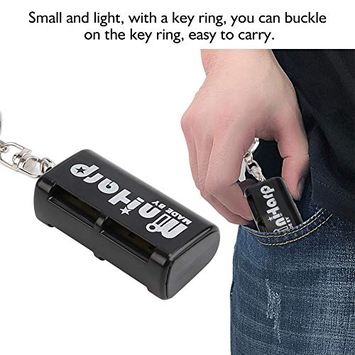 Eulbevoli Mini Harmonica, Petite Harmonica de Poche Installation Forte 5 Trous 10 Tons pour la Maison(Le Noir) - Les Beatles, Paul McCartney, John Lennon, RIngo Starr, George Harrison Eulbevoli Mini Harmonica, Petite Harmonica de Poche Installation Forte 5 Trous 10 Tons pour la Maison(Le Noir) – Image 3