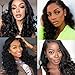 UNICE Bye Bye Knots Wig Body Wave 7x5 Invisible Knots Lace Front Wigs Human Hair Wear Go Glueless Wig Human Hair Pre Plucked Pre Cut 180% Density Black Color