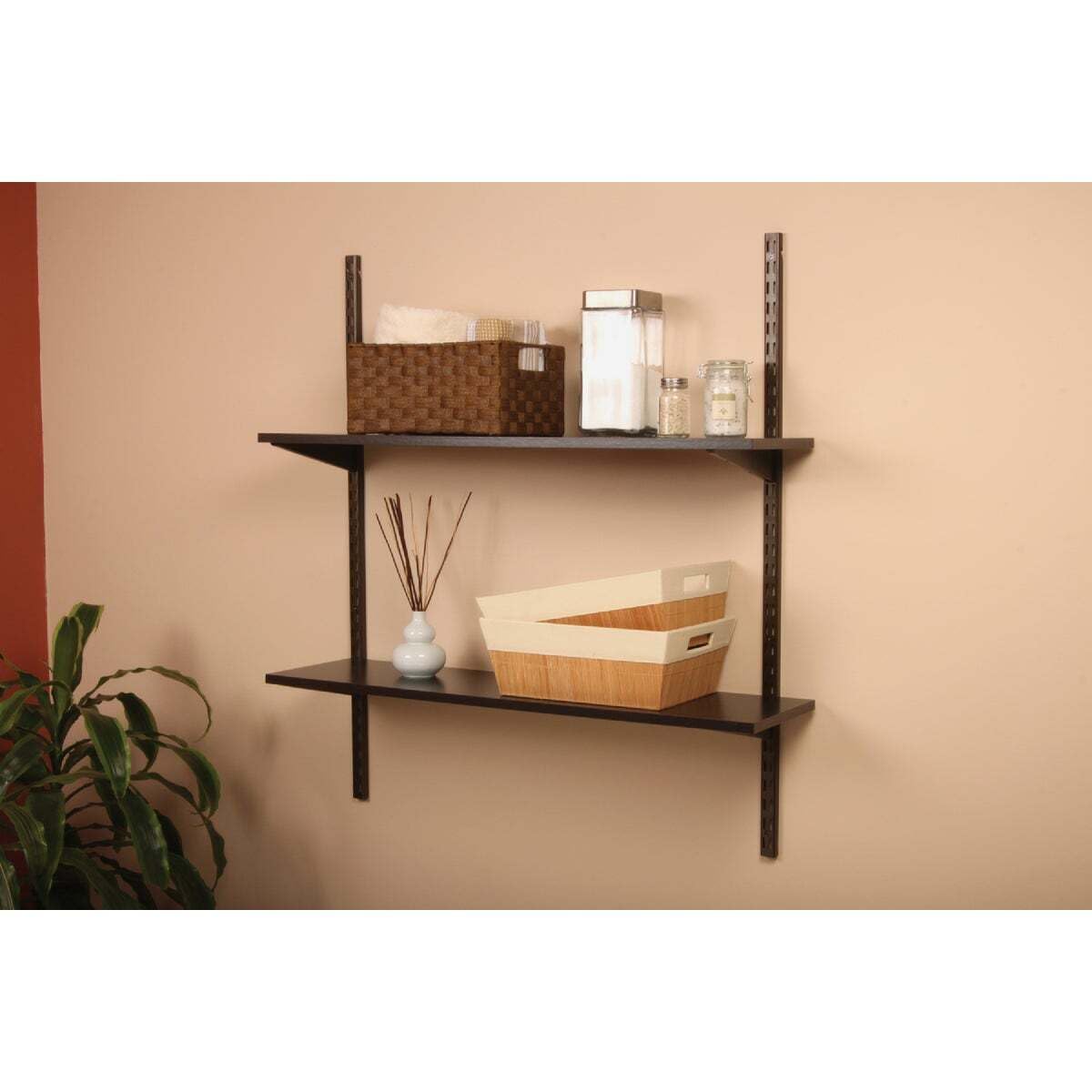 Knape & Vogt Shelf Board Espresso, 1980 ESP 12X24