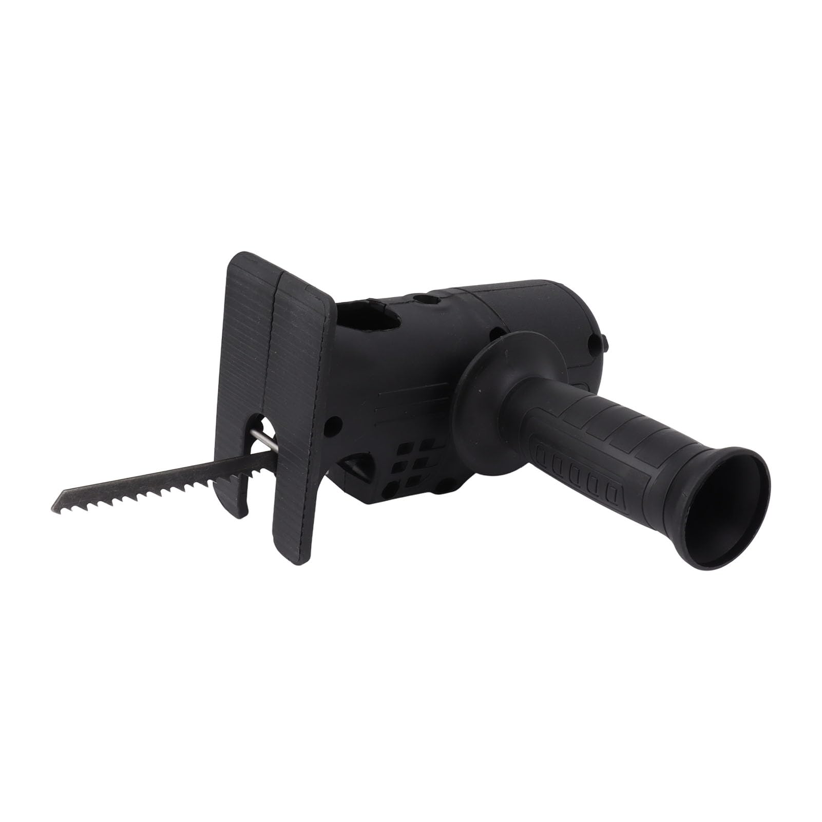 Aramox Adapter do Piły Szablastej Adapter Wiertła ABS do Wyrzynarki 3–13 Mm Uchwyt Boczny z 3 Szczękami Szybkozłączka Przenośne Cięcie dla Użytkowników Drewna, Metalu, Tworzyw Sztucznych