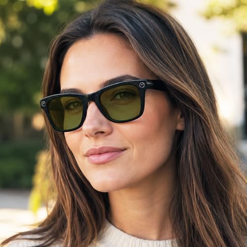 Image of YEIN Replacement Lenses for Ray-Ban Meta RW4006 /RW4012(50mm), Photochromic /Blue Light Blocking /Polarized Sunglasses Lenses