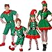 Natale Set Famiglia Costumi Bambina Costume da Vestito Famiglia...